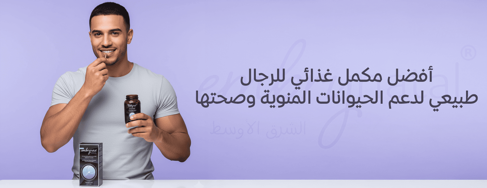 افضل مكمل غذائي للرجال طبيعي لدعم الحيوانات المنوية وصحتها